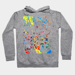 Modern Splatter Art Hoodie